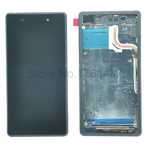 Lcd Screen Display With Touch Screen Digitizer Assembly With Frame For Sony Xperia Z2 L50W
