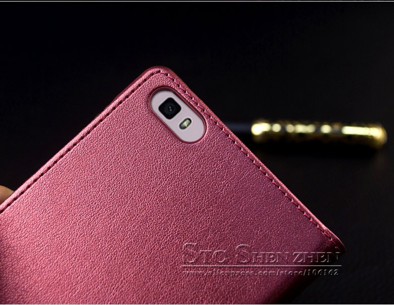 Phone fundas huawei p8 lite cover case flip leather (12)