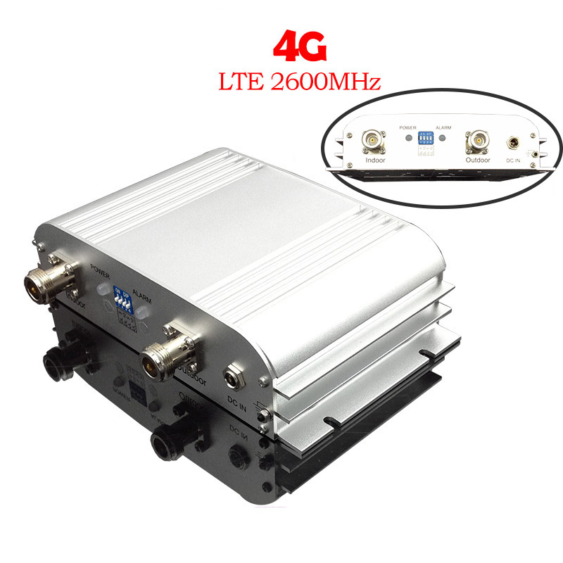 Free Shipping 4G LTE Signal Booster 65db 2600MHz Signal Repeater Big Coverage 4G Cell Phone Booster