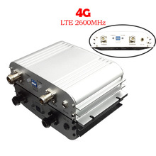 Free shipping New 4G Tech ! 65dB Cell Phone Signal Booster Repeater Amplifier 4G Repeater 4G LTE 2600MHZ signal repeater