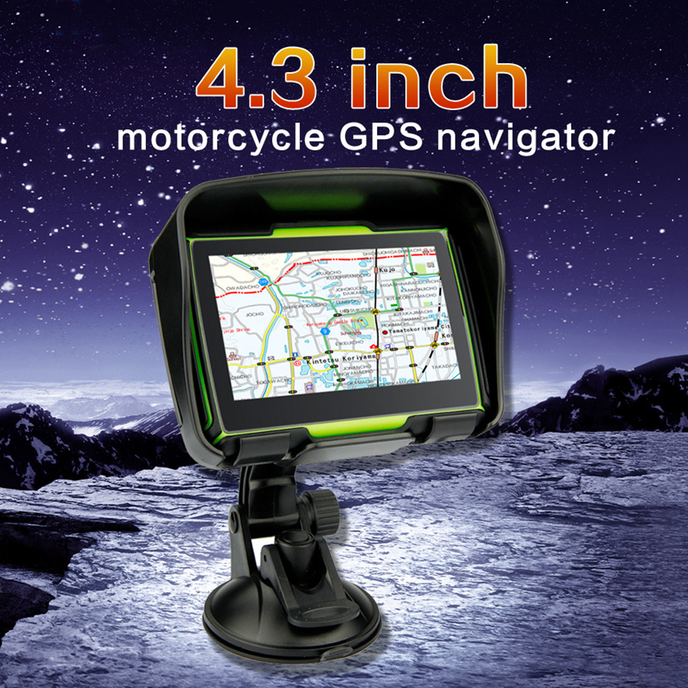 Купить GPS мотоцикла 4.3 «сенсорный навигатор Навигация nav bluetooth ...