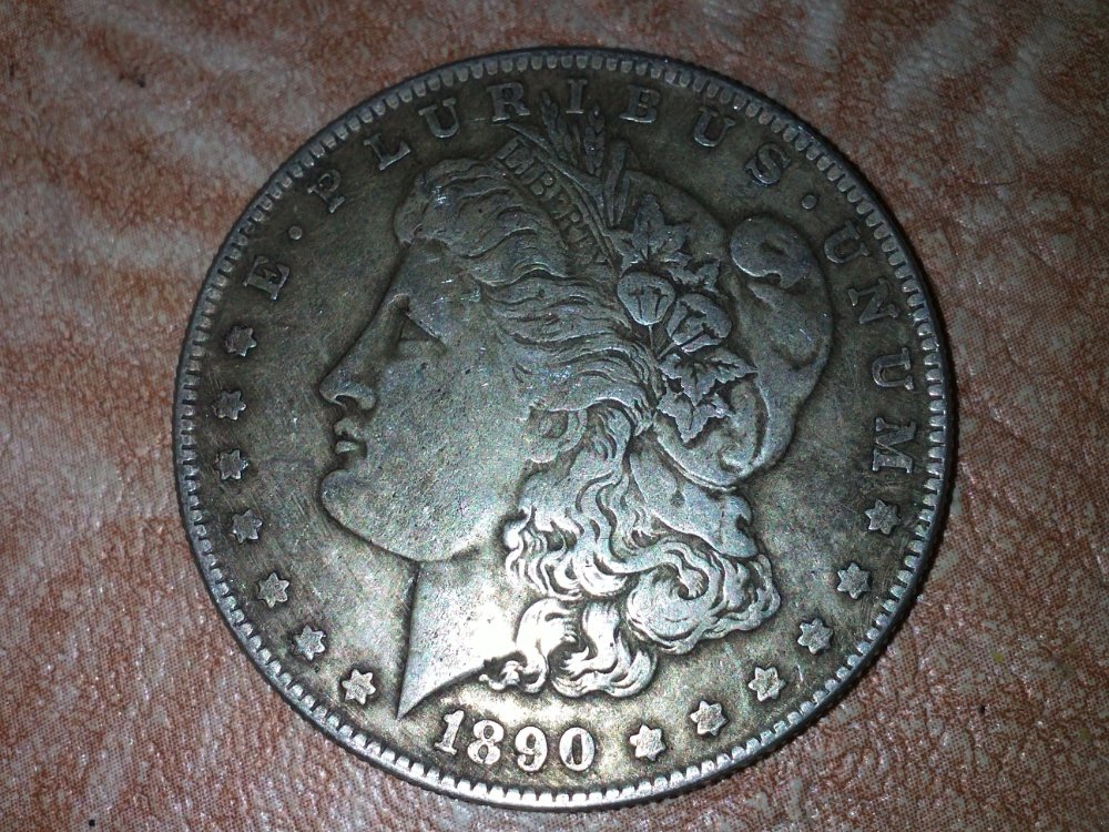 1890 SILVER DOLAR 1890 silver dolar: