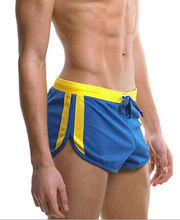 Mens sports Shorts Comfy Boxer exercise GYM underwear casual Home Pants Gay Shorts Men Boxers Cueca