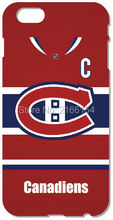 Montreal Canadiens phone Cover For iphone 4 4S 5 5S SE 5C 6 6S Plus For iPod Touch 4 5 6 Back Skin Plastic Hard Cell Mobile Case