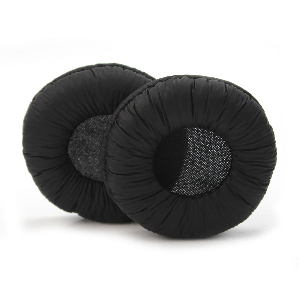 New Durable Black Soft Leather Headphone Replacement Cushion Ear pad For Headset