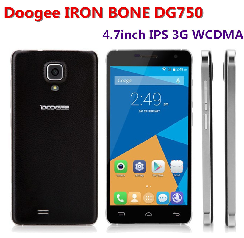 Original Doogee IRON BONE DG750 MTK6592 Octa Core Cellphone 4 7inch IPS Dual SIM 3G WCDMA