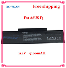 6 Cells Laptop Battery for Asus Z53 M51 Z94 A9T F3 F3S F3K F3T 90-NFY6B1000Z A32-F3 A32-F2 A32-Z94 A32-Z96 A33-F3 90NITLILD4SU1