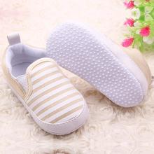 Wholesale 3 Colors Baby Fashion Sneakers New Hot Sale Spring Fashion Trade Navy Stripe Baby Toddler