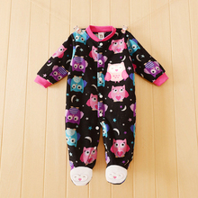 Newborn Baby Clothes Baby Boy Girls Romper Spring Autumn Baby Rompers Cotton and Polar Fleece Sleep