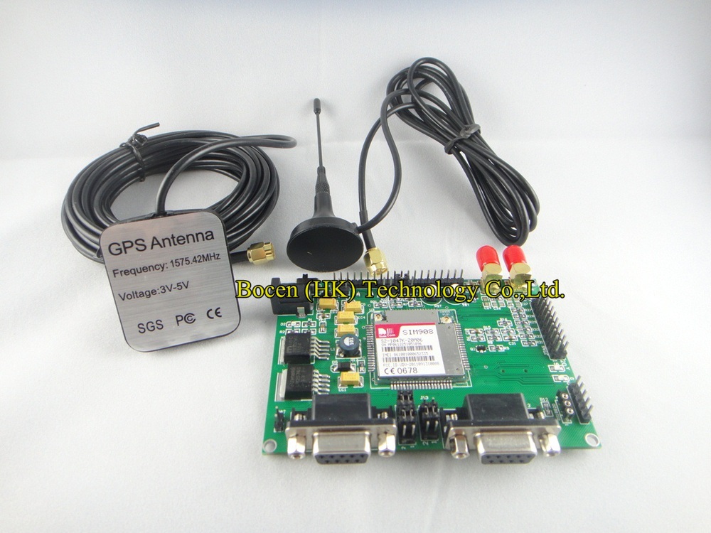 Купить sim908 gps gprs развития Совет с gsm антенна, антенна gps, блок ...