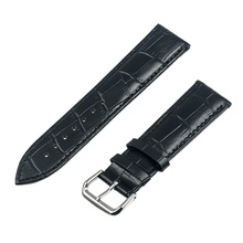 20mm Genuine Leather Watch Band Croco Pattern Strap Bracelet for Samsung Gear S2 Classic SM-R7320 Moto 360 2 42mm Black Brown