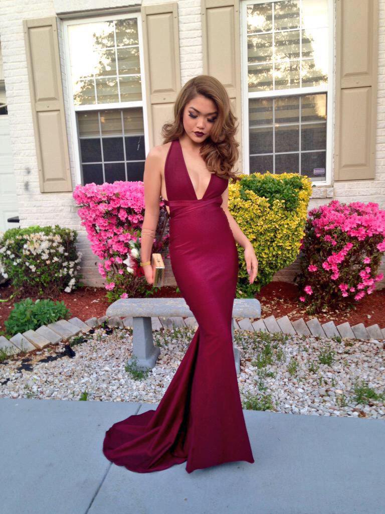 prom dresses with red hair