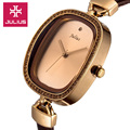 Julius Lady Women s Wrist Watch Quartz Hours Best Fashion Dress Bracelet Brand Leather CZ Girl