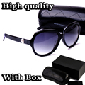 Fashion Retro Classic Sunglasses Cat Eye Semi-Rim Round Sunglasses