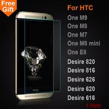 0 26mm 2 5D Tempered Glass For HTC One M9 M8 HTC M7 HTC M8 mini