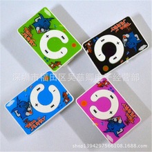 Wholesale Quality Clip Tom and Mouse Mini MP3 Music Player with TF Card Slot for leisure (no accessories)