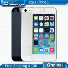 Unlocked Original iphone 5 used phone 8MP Camera 16/32GB ROM Wifi GPS WCDMA 3G Used apple iphone5 Free Shipping