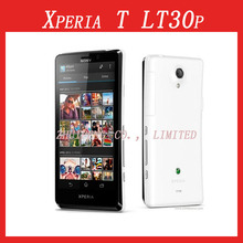 Original Refurbished Sony Xperia T LT30p Scratch-resistant Glass 4.55 inches Dual Core 1G RAM 13MP 3G Smart Cell Phone