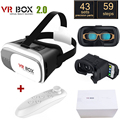 Head Mount Plastic VR BOX 2 0 Version Virtual Reality Glasses Google Cardboard for 3 5