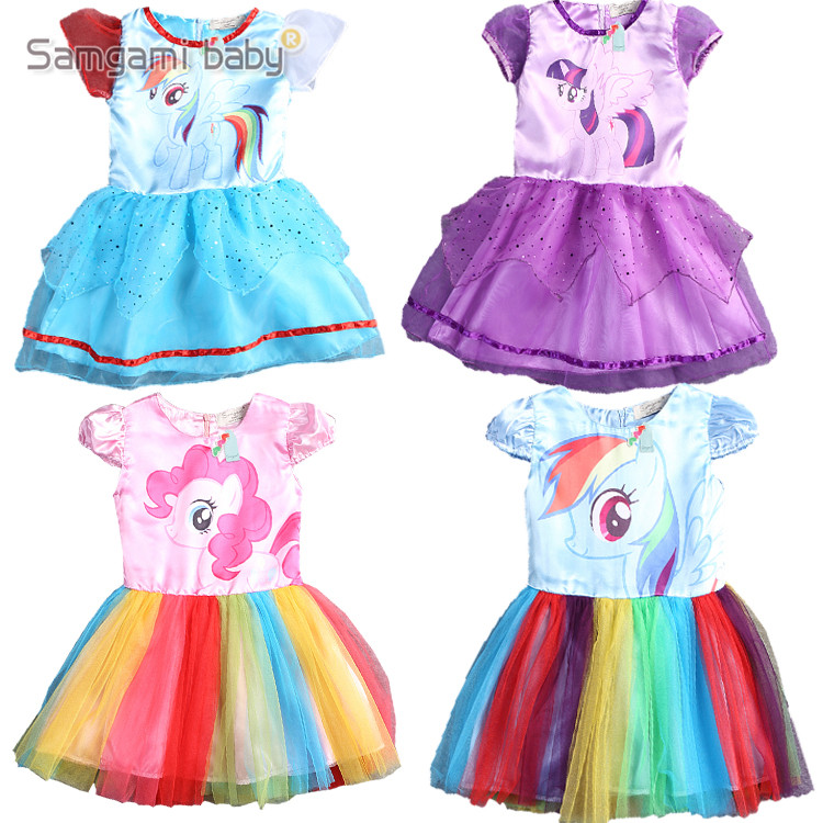 2016 New summer dress little font b Girls b font Dress my Pony Spring font b