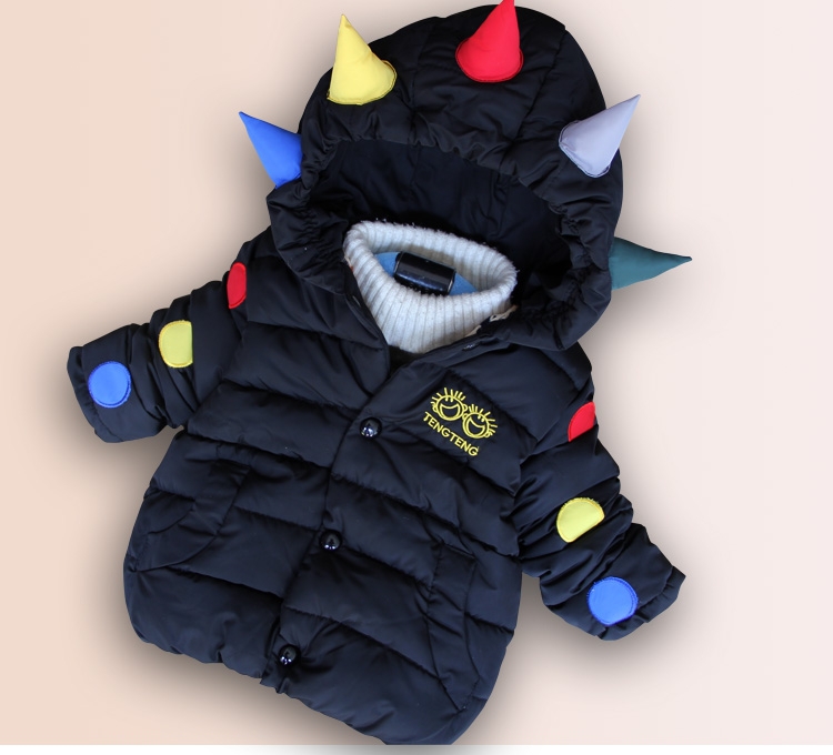 2015 children outerwear baby girls cotton Hooded coats Winter Jacket Kids Coat children's winter clothing Boys Down & Parkas