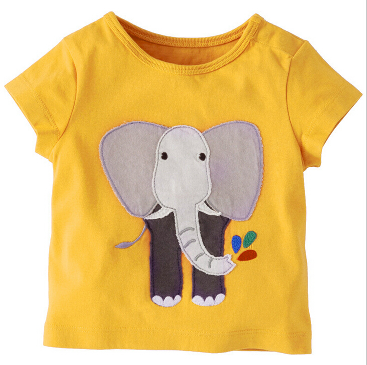 New 2016 Fashion 100 Cotton Little font b Boys b font O neck T Shirts font