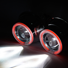 LHD 35W 2.8 Inch HID Bixenon Headlight Headlamp Projector Lens Full Retrofit Kit Car Angle Eye Halo H7 H4 Ballast Xenon Bulb