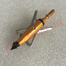 two expandable blades arrow point 6pcs arrow tip hunting arrow head and archery broadhead for crossbow