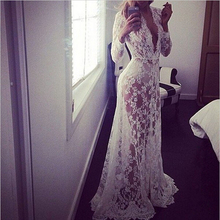 Pregnant Women Lace Embroidery Transperant Beach Maxi Dress Maternity Long Dresses Pregnant Photography Props Pregnancy Vestidos