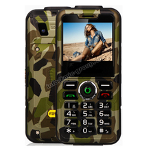 2015 New Arrival Dual SIM dustproof shockproof 7500mAh battery power bank strong torch Extroverted FM mobile phone C9000 P77