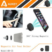 Aukey 360 град. универсальный автомобильный держатель магнитный вентиляционное отверстие смартфона док держатель мобильного телефона для iPhone 6 S 5 Samsung S6 HTC