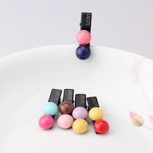 Best Deal Korean Solid Candy Baby font b Girls b font Hairpins Cute Cartoon Double Dots