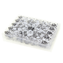 24 Pcs Lot Beauty Butterfly Design 3D Nail Stickers Glitter Nail Art Decorations DIY Manicure Tools