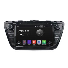 Cortex A9 HD 1024*600 Quad Core 1.6G CPU 16GB Android 5.1.1 Car DVD Player Radio GPS Navi Stereo for SUZUKI SX4 S Cross 2014