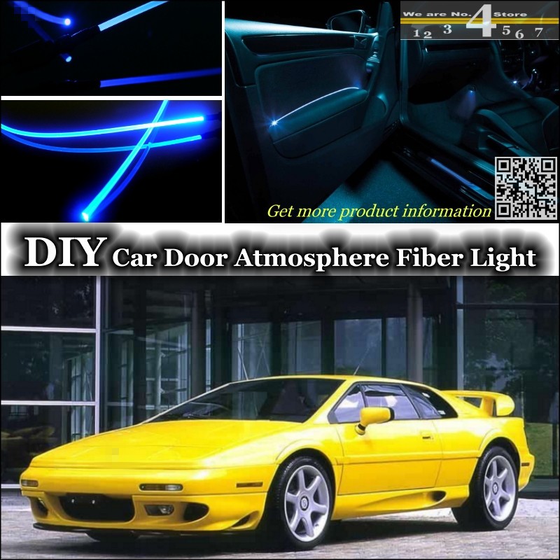 interior Ambient Light Tuning Atmosphere Fiber Optic Band Lights For Lotus Esprit 5 New Esprit Inside Door Panel illumination