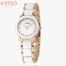 Superior de la venta! mujeres pulsera de acero inoxidable relojes de lujo en moda mujer Relogio Feminino mujeres viste el reloj