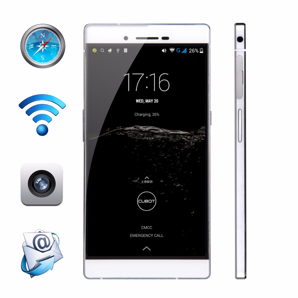 Original CUBOT X11 5 5 MTK6592A Octa Core Android 4 4 Cell Phone 2GB RAM 16GB