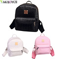 Famous Brand Backpack Women Schoolbag Backpack Kids Leisure Korean Ladies Knapsack PU Leather Laptop Travel Bags