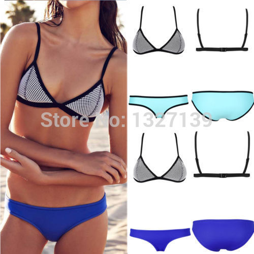 Details about Women's Bandage Bikini Set Push-up Padded Bra Swimsuit Bathing Suit Swimwear