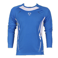 New Fashion Long Sleeve Fitness Mens T Shirts Sport Compression Mens Fitness T Shirts Exercise Sportswear