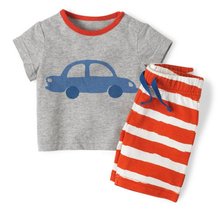 54sets/lot Boys T-Shirts Pants Set
