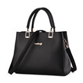 Large Simple Women Bag Designer Trendy Occident Style Concise Handbag Ladies Newest Shoulder Bag Fashion PU