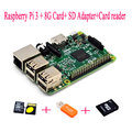Raspberry Pi 3 8G Card SD Adapter Card reader Raspberry Kit