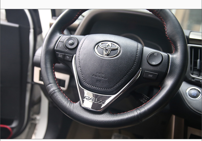 Auto steering wheel cover,interior decoration trim for Volkswagen vw Tiguan 2010-2013 , ABS chrome,auto accessories,3pcs/set.