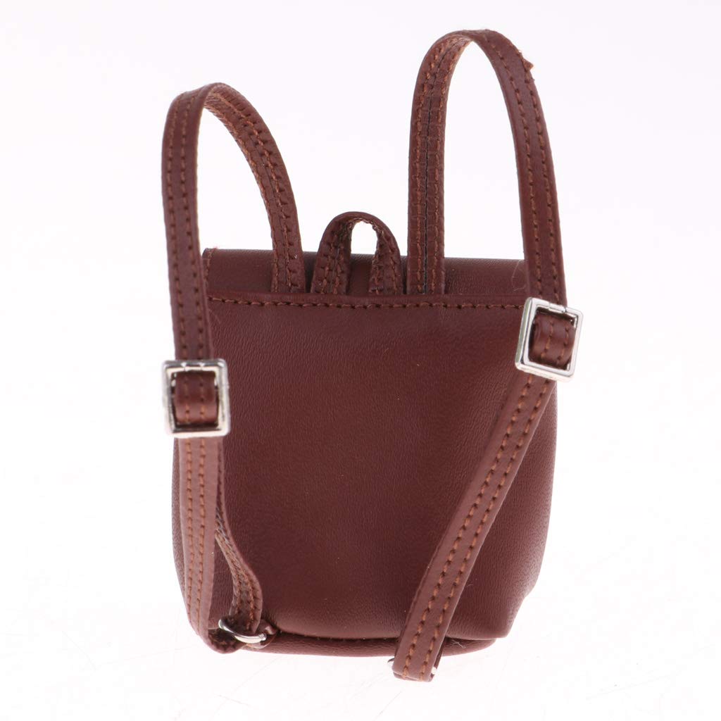 1:6 Dollhouse PU leather handbag bag satchel tote for dollhous DR