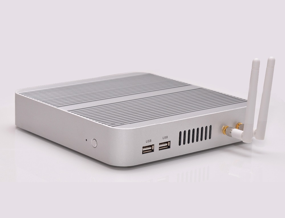 Rugged Mini PC Fanless Industrial Computer Cybernet