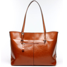 Kožená kabelka cowhide leather oil waxing women’s bag genuine leather handbag Vertical bag Horizontal bags Luxury Vintage Messenger Tote
