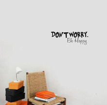 DON`T WORRY Be Happy – Wall Art / Wall Quote / Wall Decal Vinyl Wall Stickers For Kids Rooms