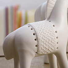 Soft time Nordic European modern boutique ceramic Faust horses ceramic horse ornaments size options