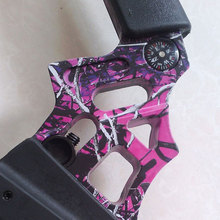 Purple Camo version bow and arrow archery set Hunting bow arrows set with excellent design compound